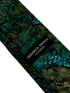 Liberty style peacock feather design tie